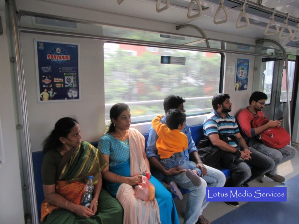 Benefits of Advertising in Chennai Metro Train